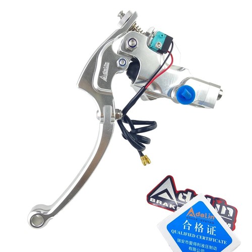 Leva Cilindro Master Frizione Freno CNC Universale 15mm per Yamaha Kawasaki Suzuki - Foto 5 di 27
