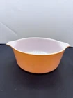 Pyrex  8 Inch Orange Bowl