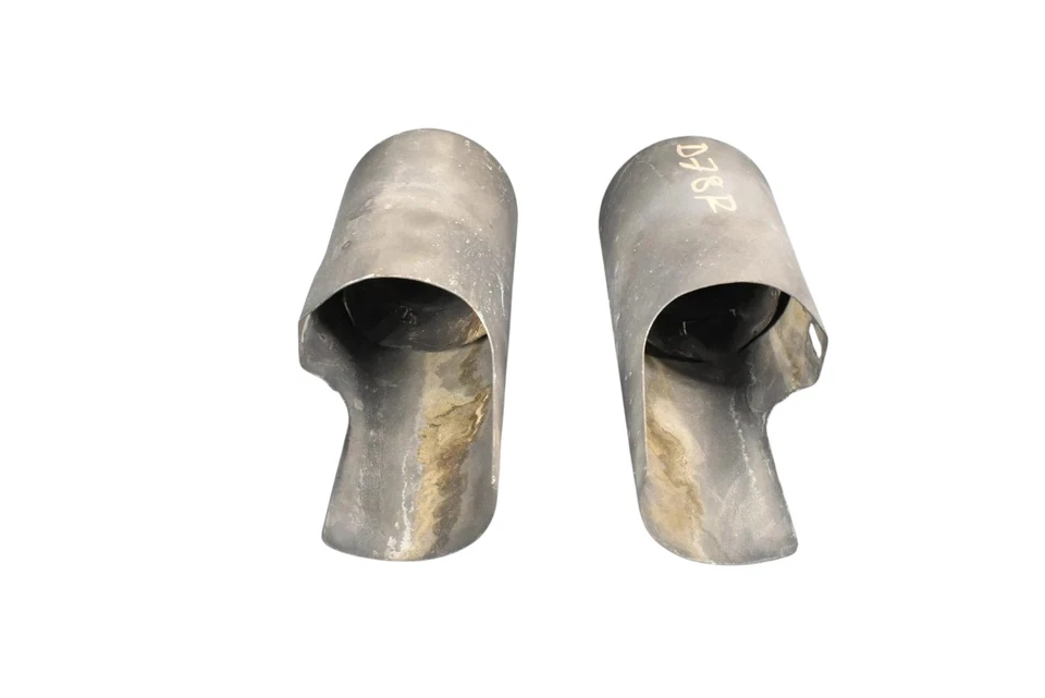 Комплект оригинальных задних правых и левых наконечников глушителя выхлопной системы 04–06 Jaguar XJ8 XJR X358 - Изображение 4 из 4