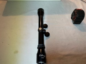VINTAGE Vistascope 4x32  Rifle Scope Duplex Reticle JAPAN  MADE CLEAR AND BRIGHT