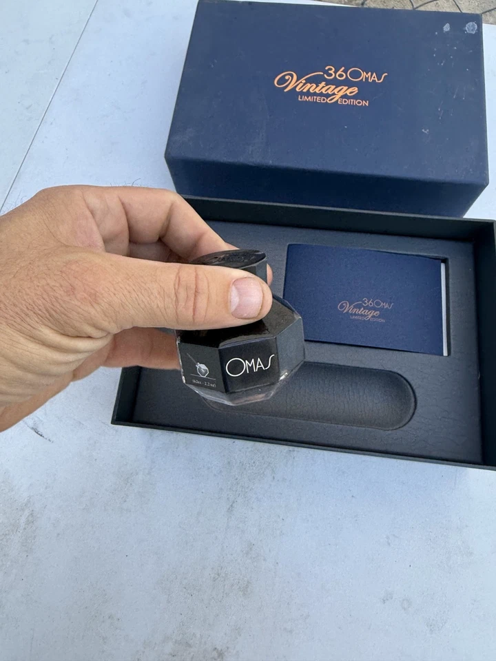 OMAS 360 VINTAGE EDICIÓN LIMITADA PLUMA ESTILOGRÁFICA CAJA SOLO B#2 Foto 4 de 4