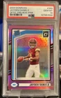 2024 Donruss Optic Preview-Pink: #389 Jayden Daniels PSA 10 GEM MINT