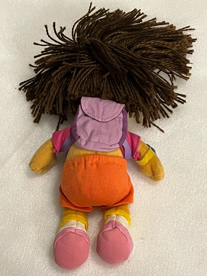 Ty Viacom 2005 Dora The Explorer 10" Plush Soft Doll With Backpack & Bracelet - Image 3 of 4