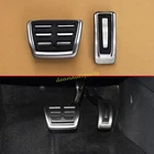 Steel Car Foot Gas Brake Pedal Pad Cover For VW Golf Tiguan Jetta Audi A3 Q2 Q3