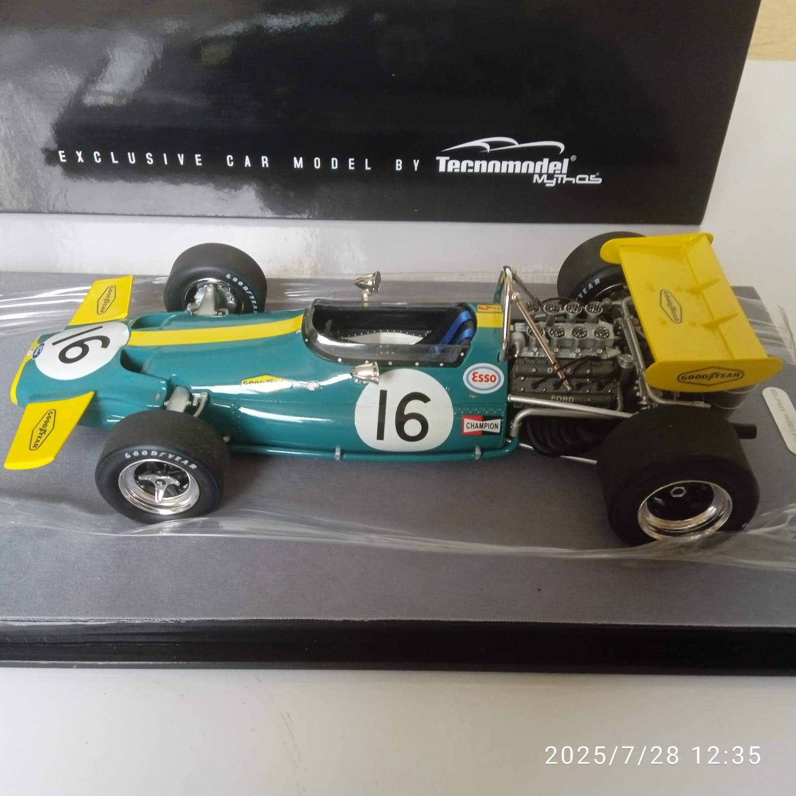 Brabham BT 33 F1 miniature 1/18 Tecnomodel l'âge d'or automobile chez vous