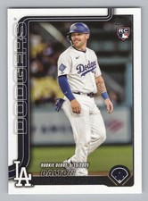 Dalton Rushing 2025 Topps Update Los Angeles Dodgers