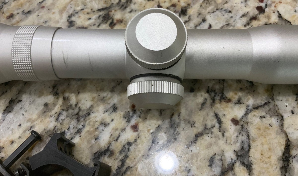 Tasco 2X22 Pistol Scope PWC2X22MA Silver Aluminum Finish Made in