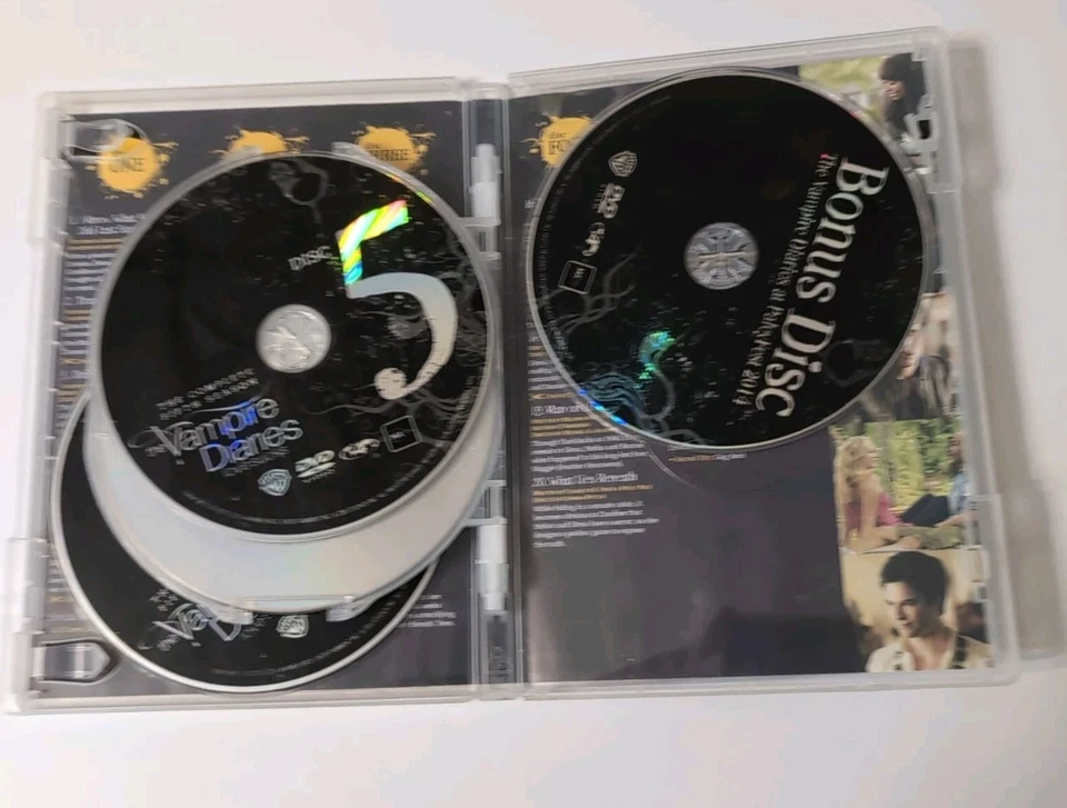 The Vampire Diaries: Season 5 - Limited Edition (DVD, 6-Disc Set, 2014) - Image 4 of 4