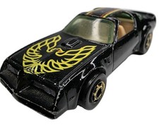 Hot Wheels Hot Bird Trans Am 1977 Gold Wheels Black Wall Tires Malaysia