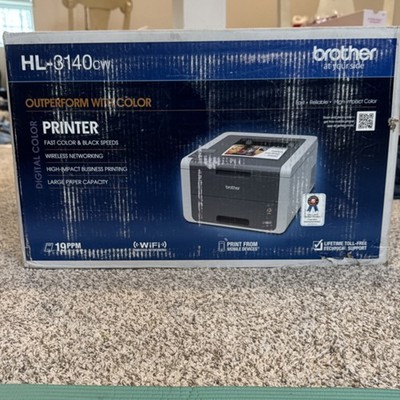 Brother HL-3140cw LED Color Printer Wireless Networking