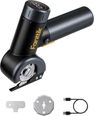 Fanttik C8 Nano Easyswap Cordless Electric Scissors with LED Display, Type-C Rec