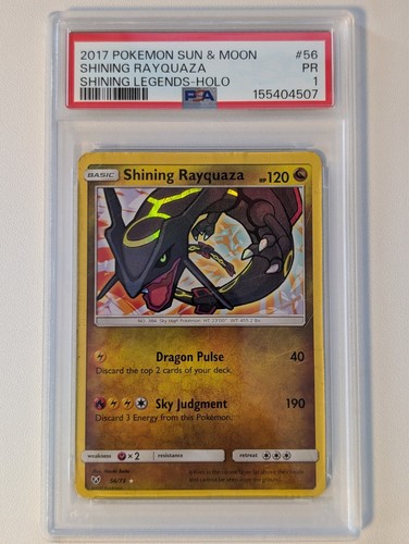 Shining Rayquaza graded PSA 1 for sale on eBay