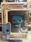 Funko Pop! Vinyl: Fairy Tail - Happy - FYE (Exclusive) #69 w/Protector Box DMG