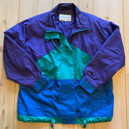 Vintage Lifestyles by Mulberry Street Women's Windbreaker 90s Y2K Ski Jacket M