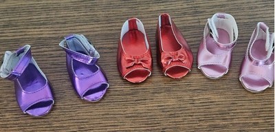 Footwear, Shinny Dress Shoes~  Available in 3 Color Choices, 18'' Dolls