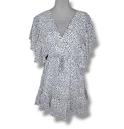 Macaron Mini Dress Womens Size S Fairy Open Back Summer Party NWT