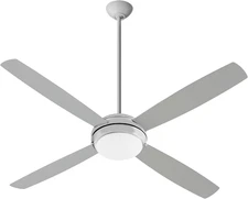 20604-65 Expo 60" Ceiling Fan with Lights, Satin Nickel