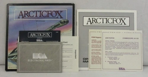 ArcticFox for Commodore 64 & 128 Dynamix Electronic Arts 1986 Arctic Fox