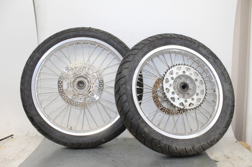2004 04 YZ250F YZ 250F OEM FRONT REAR BACK RIM WHEEL SPOKES HUB STREET SUPERMOTO