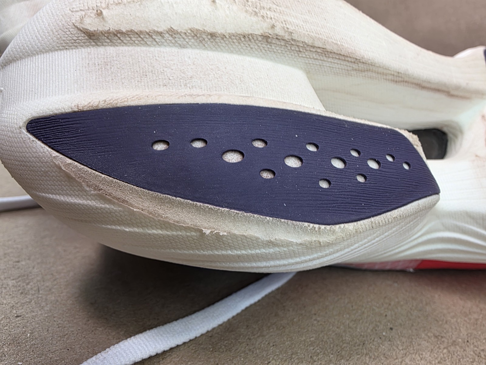 Saucony Endorphin (Sz 10) Elite Mens White Orange Purple Running Shoes Sneakers thumbnail 20