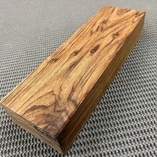 EW753 Bird Eye English Walnut Blank Block Knife Handle Pistol Grip 10.4"