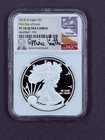 2018-W American Silver Eagle NGC PF-70 ULTRA CAMEO MIke Castle Coinage Congressm