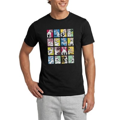 Looney Tunes Bugs Bunny Kacheln Männer T-Shirt