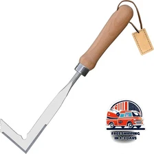 Herramienta para desbrozar, hoja de acero inoxidable afilada y endurecida NEW US