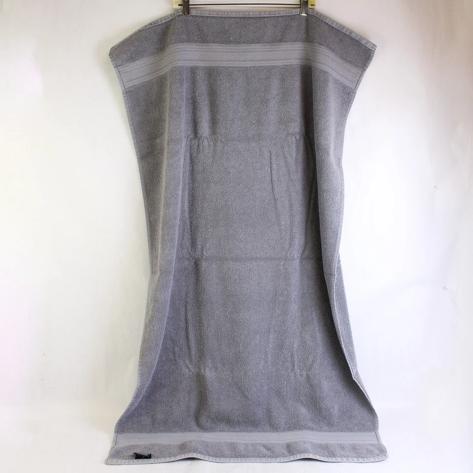 Lot Of 3 Nautica Blue Gray 2 Bath Towel 1 Hand Towels 100% Cotton - Image 3 of 4