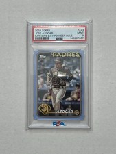 2024 Topps Series 2 - Jose Azocar #423 Father’s Day Powder Blue /50 