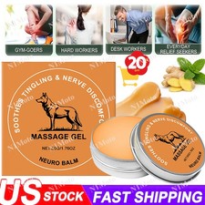 1-5 PCS Therawolf Neuro Balm, 2026 New Herbal Joint  Muscle Soothing Cream 50g