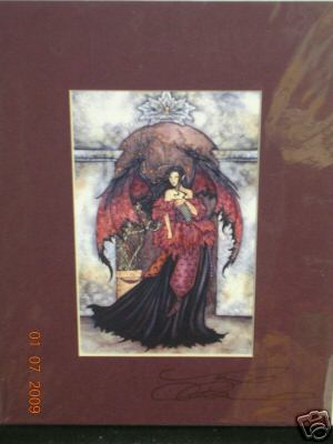 Amy Brown - Follow Me - Passepartout Mini Print - SIGNIERT - Bild 1 von 1