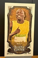 2024 Topps Allen & Ginter Usain Bolt A&G no number mini and Base card NM/M
