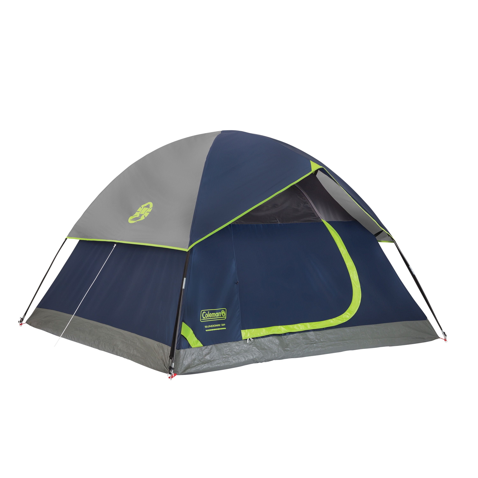 Coleman Sundome 4-Person Blue 1-Room Camping Tent for Outdoor Adventures