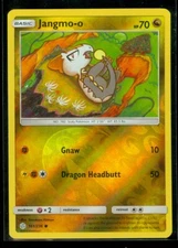 Pokemon JANGMO-O 161/236 Cosmic Eclipse Rev Holo - MINT
