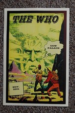 The Who Concert Tour Poster Cow Palace 1965-