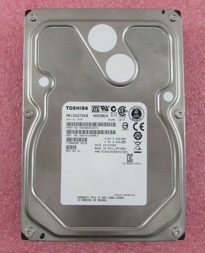 NEU Toshiba 1 TB intern 7200 1/min 3,5" (MK1002TSKB) SATA-Festplatte