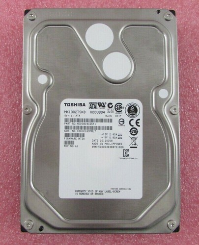 NEW Toshiba 1TB Internal 7200RPM 3.5" (MK1002TSKB) HDD SATA - Picture 1 of 1