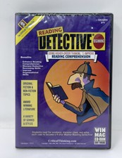 Critical Thinking Reading Detective PC/Mac School Educational Software Grade 3-4