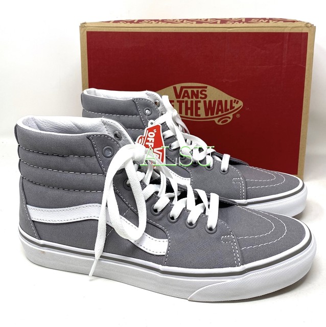 vans sk8 hi frost grey