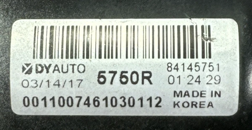 Motor limpiaparabrisas GMC CANYON 2015-2019 84145751 Foto 2 de 3