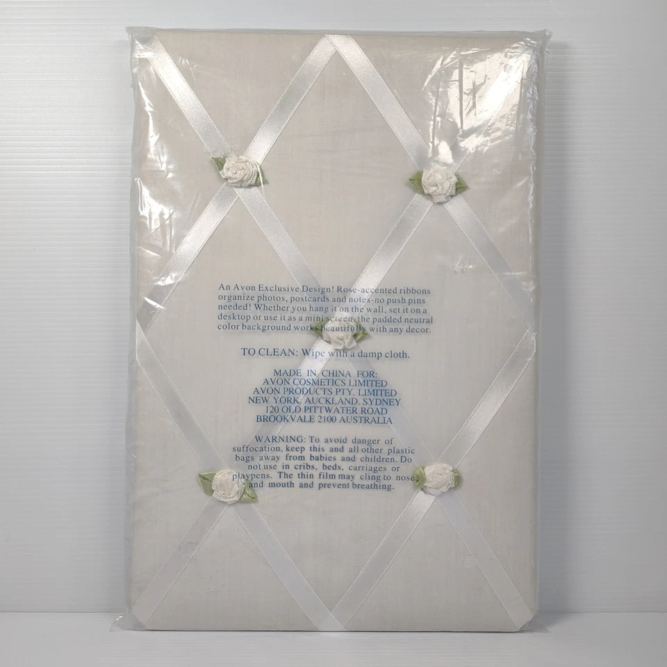 AVON Memo Board Gift Collection Photo Notes Organiser Vintage French Country - Image 2 of 4