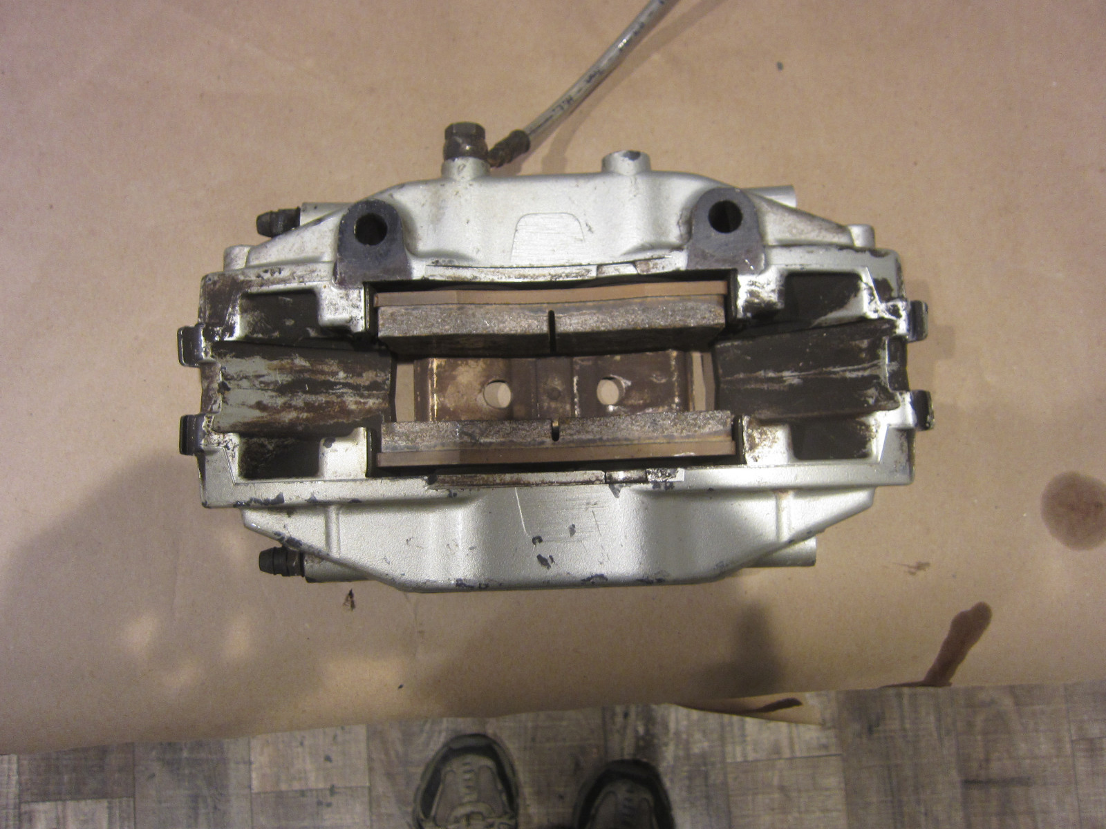 Lamborghini Gallardo, LH Left Rear Brake Caliper # 400615405L 