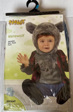 Werewolf Infant Halloween Costume Size 18-24 Months Spirit Wolf Baby Kids