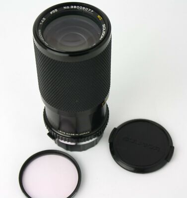 Used Soligor C/D Zoom Macro 80-200mm f4.5 MC OM Lens for Olympus manual focus