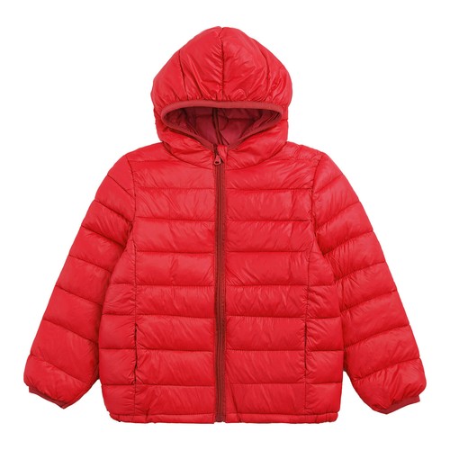 Kid Girl Cotton Long Sleeve Hooded Outerwear Winter Warm Casual Jackets Coat - Picture 12 of 74