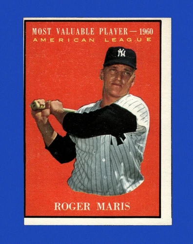 1961 Topps Set-Break #478 Roger Maris Mvp VG-VGEX *GMCARDS*