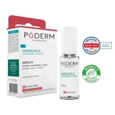PODERM PROFESSIONAL PODERM Nagelpilz Serum, 8 ml - repariert und revitalisiert den Nagel