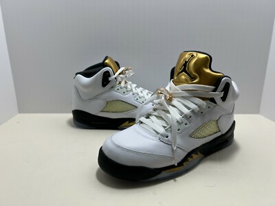 Nike Air Jordan 5 V Retro Olympic 2016 440888-133 Gold US 6Y | eBay