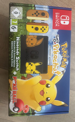 Nintendo Switch Pokémon Let's Go, Pikachu! Limited Edition Sealed